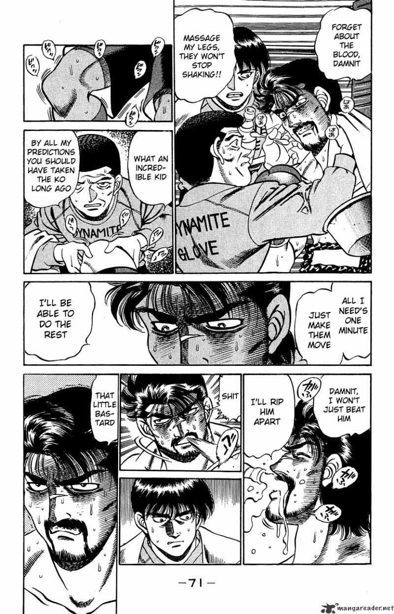 Hajime no Ippo: Fighting Spirit, Chapter 191 image 11
